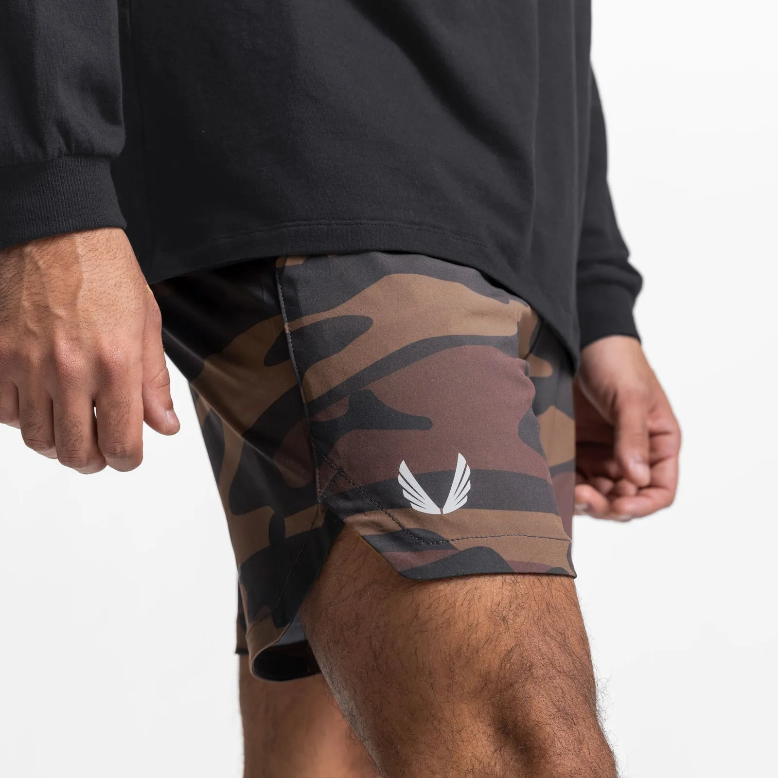 0560. Ultralight 6" Short - Rust Camo