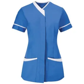 Alexandra Womens/Ladies Contrast Trim Medical/Healthcare Work Tunic (Pack of 2)