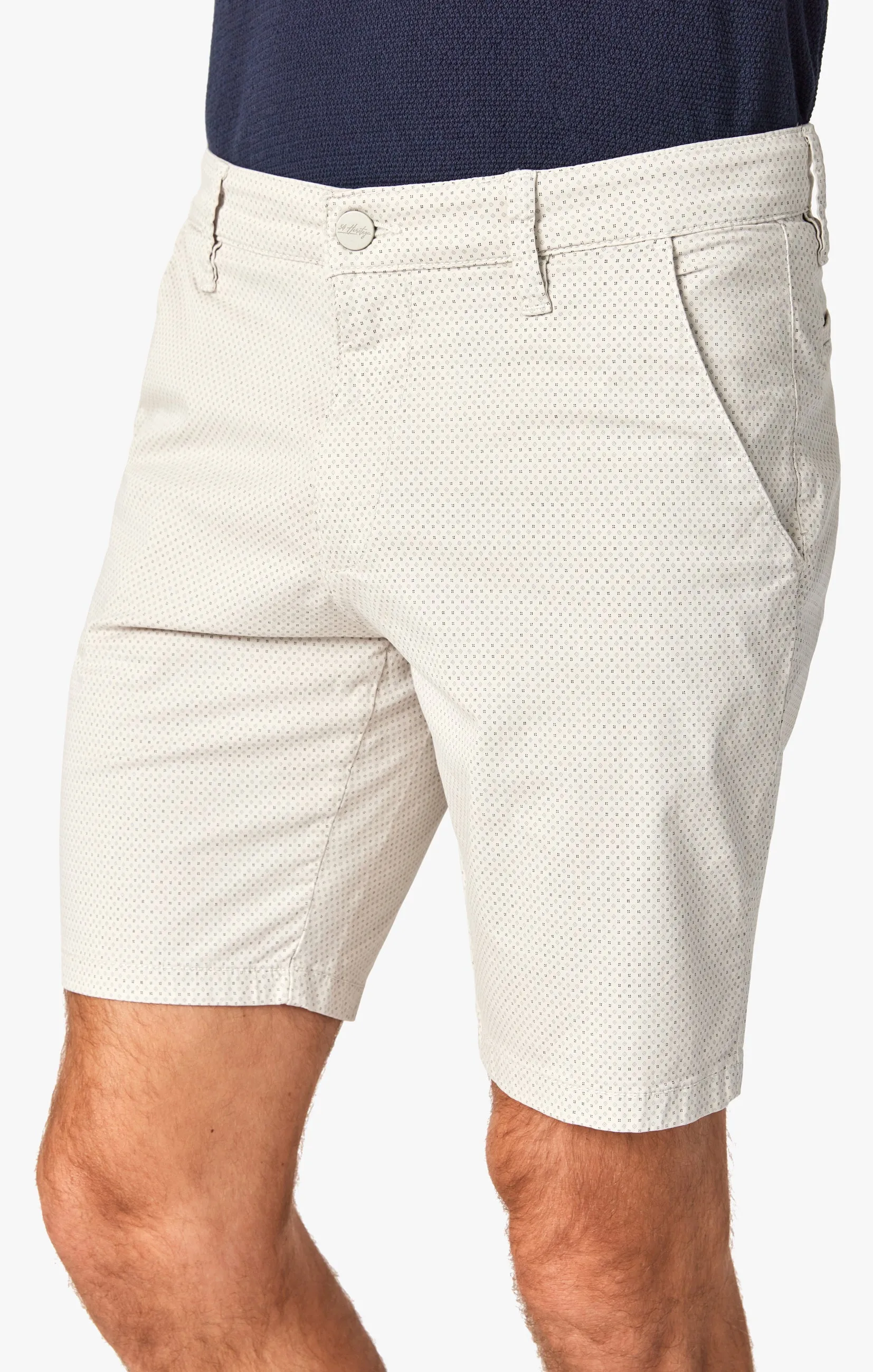 Arizona Shorts In Oyster Fancy Print