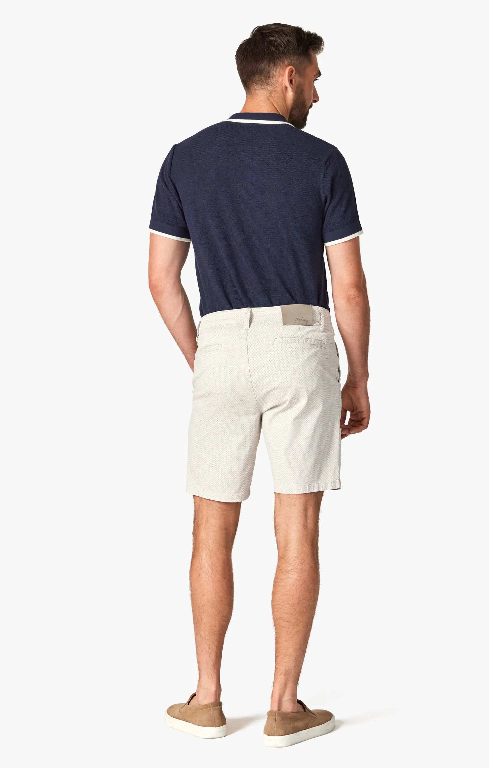 Arizona Shorts In Oyster Fancy Print