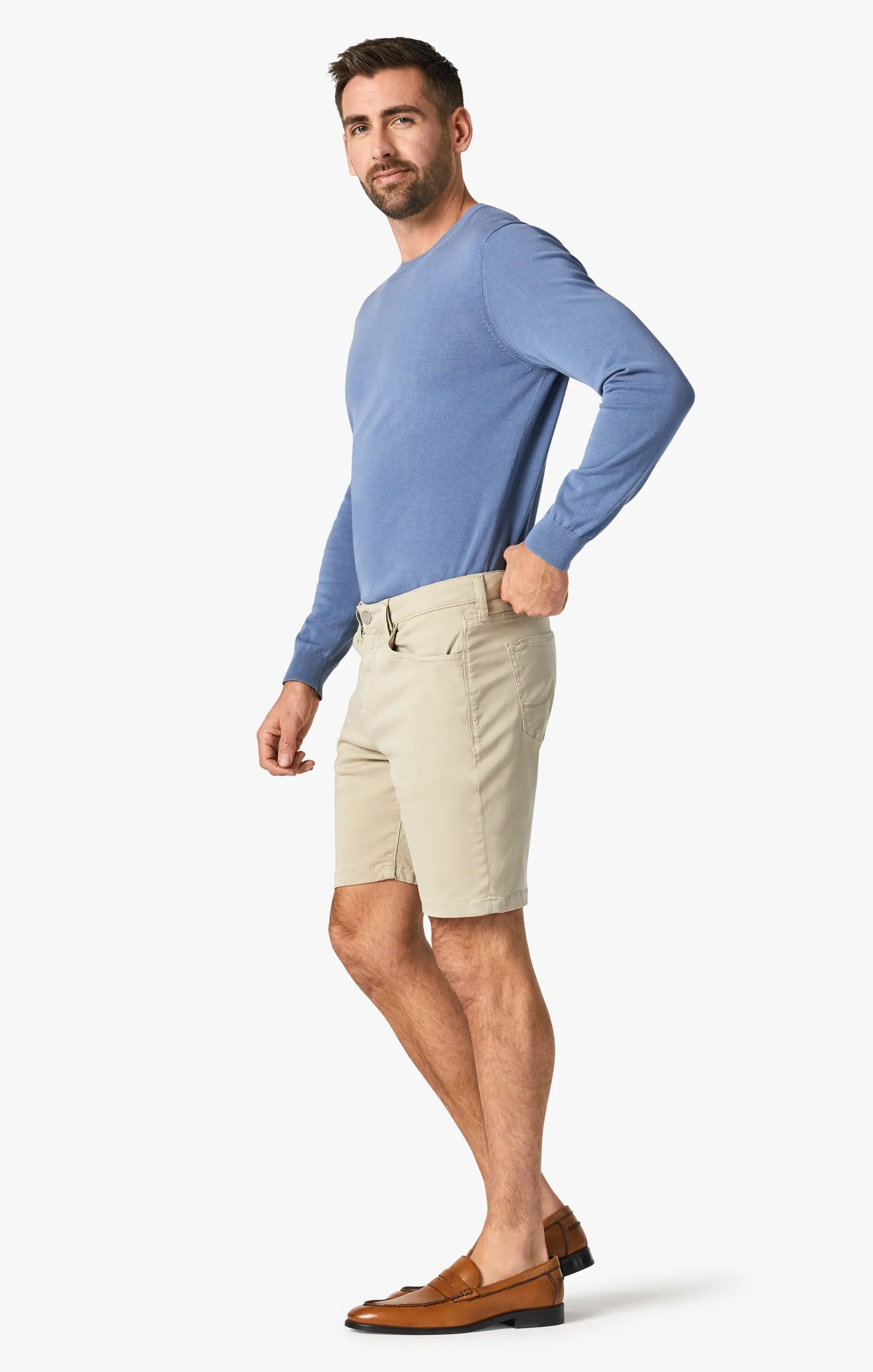 Aruba Shorts in Stone Twill