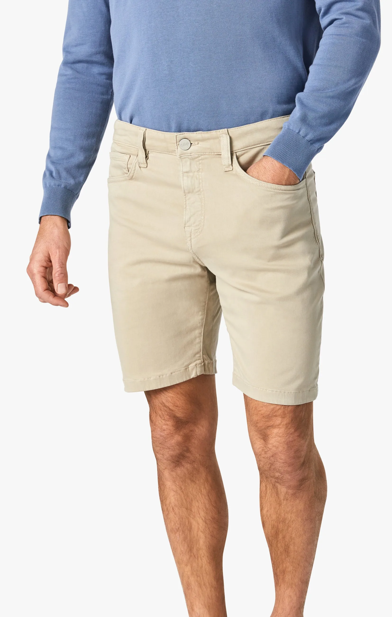 Aruba Shorts in Stone Twill