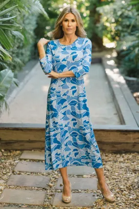 Athena Long Dress Lagoon