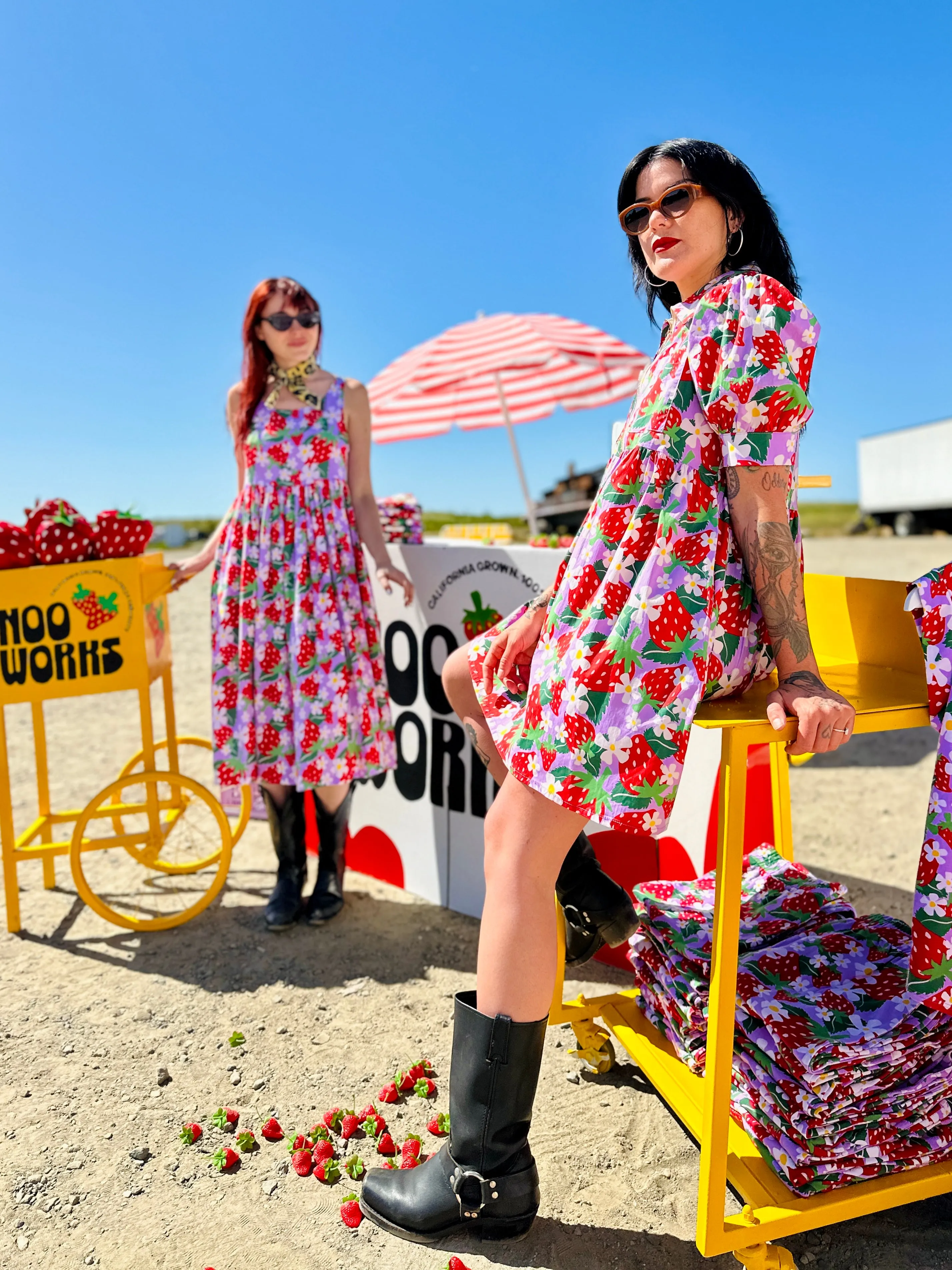 Babydoll Dress Berries