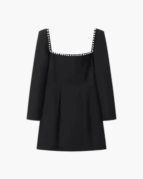 Bellissima – Statement pearl detail – Mini dress