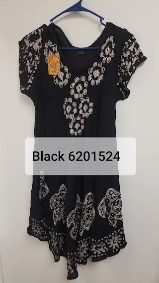 Blouse 6231524 Solid Colors Rayon Printed Big Flare Large Size Kurti