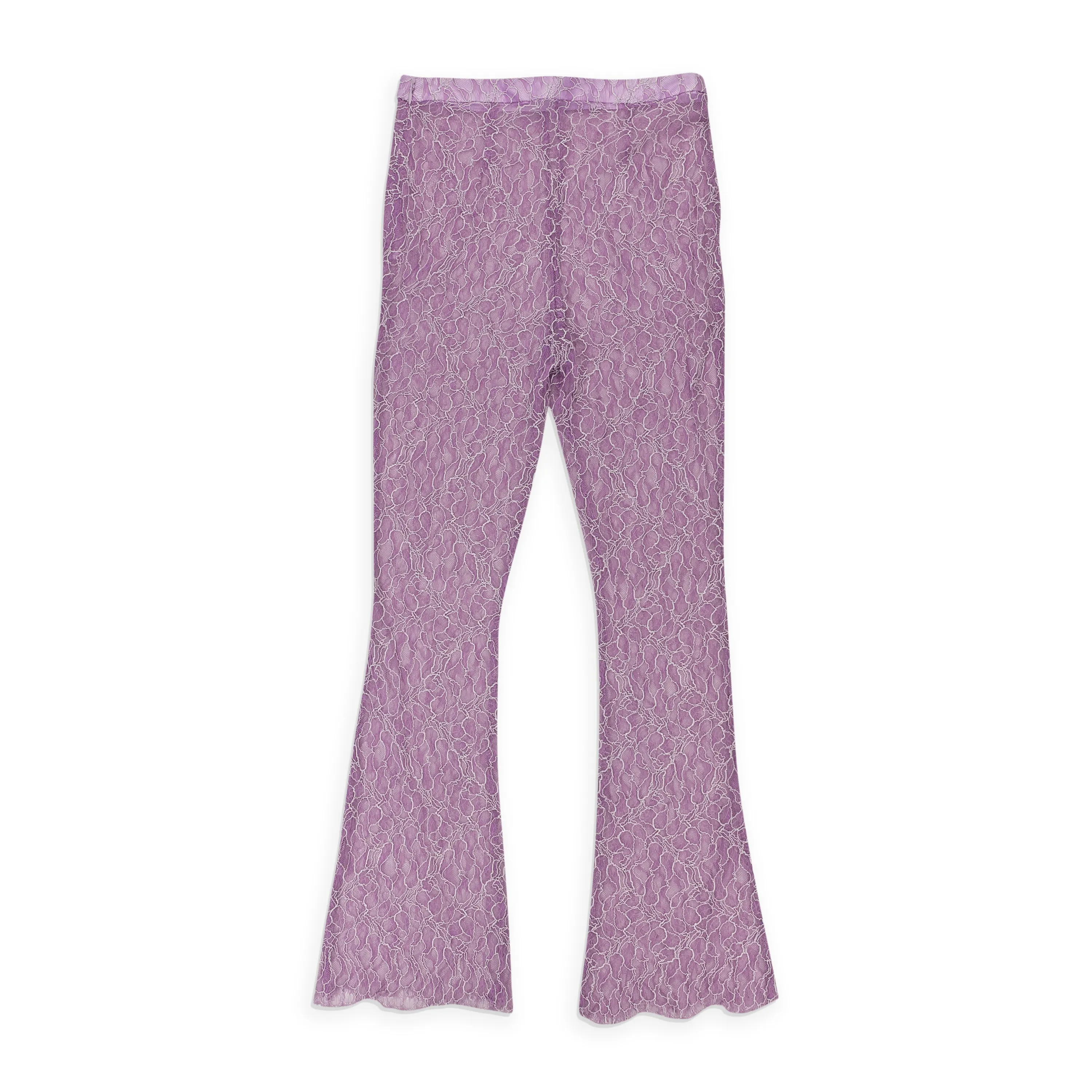 CALLIPYGIAN LACE PURPLE PANTS