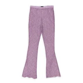 CALLIPYGIAN LACE PURPLE PANTS