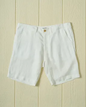 Camden Short in White Linen