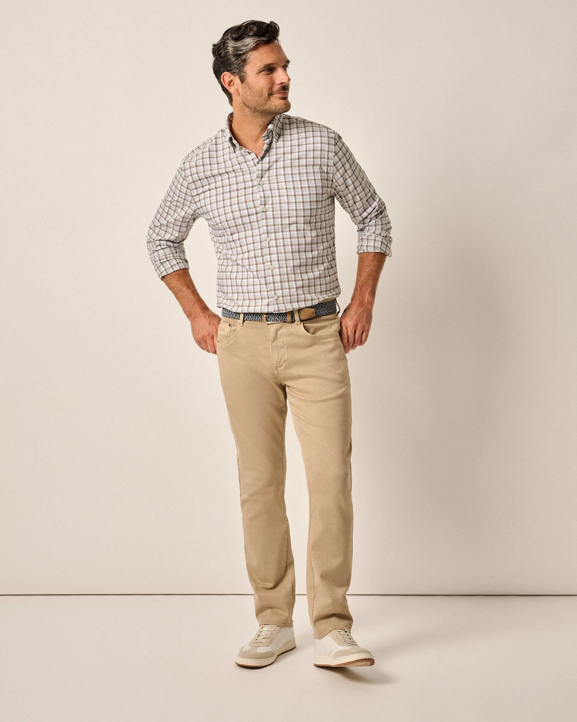 Carmel Sateen 5-Pocket Pant