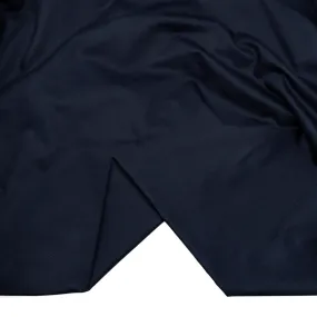 Crisp Cotton Chino Twill - Midnight Blue