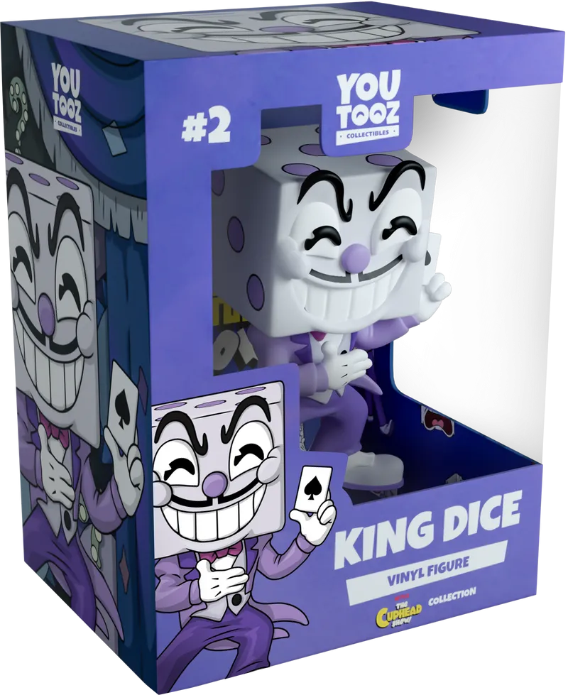 Cuphead King Dice Netflix Edition YouTooz Figure