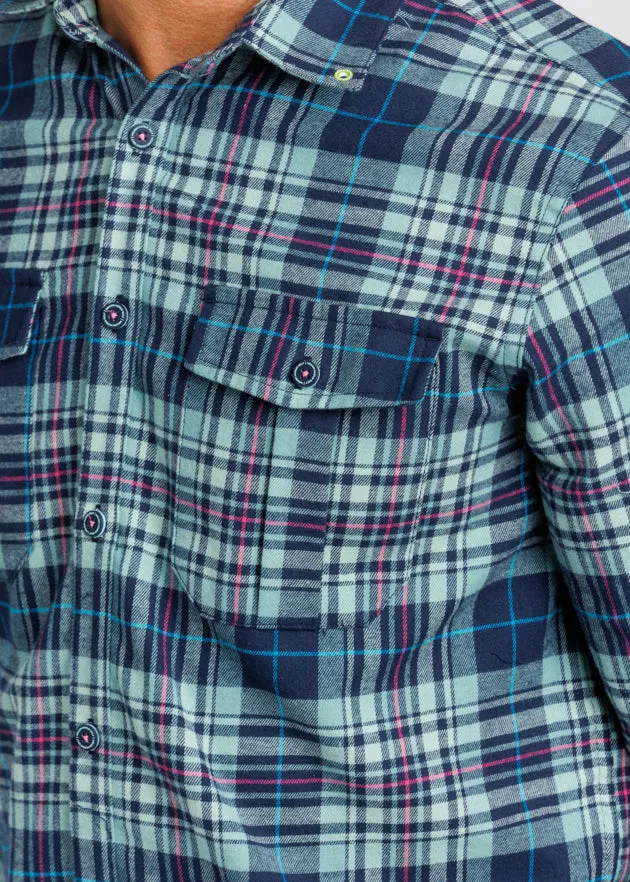 Ed Plaid Chill Out Men's Flannel