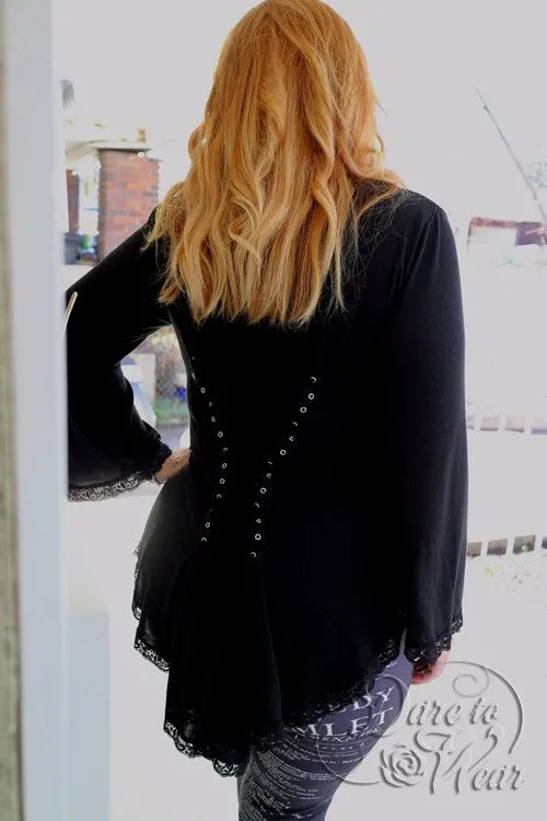 Embrace Sweater in Purple Spell