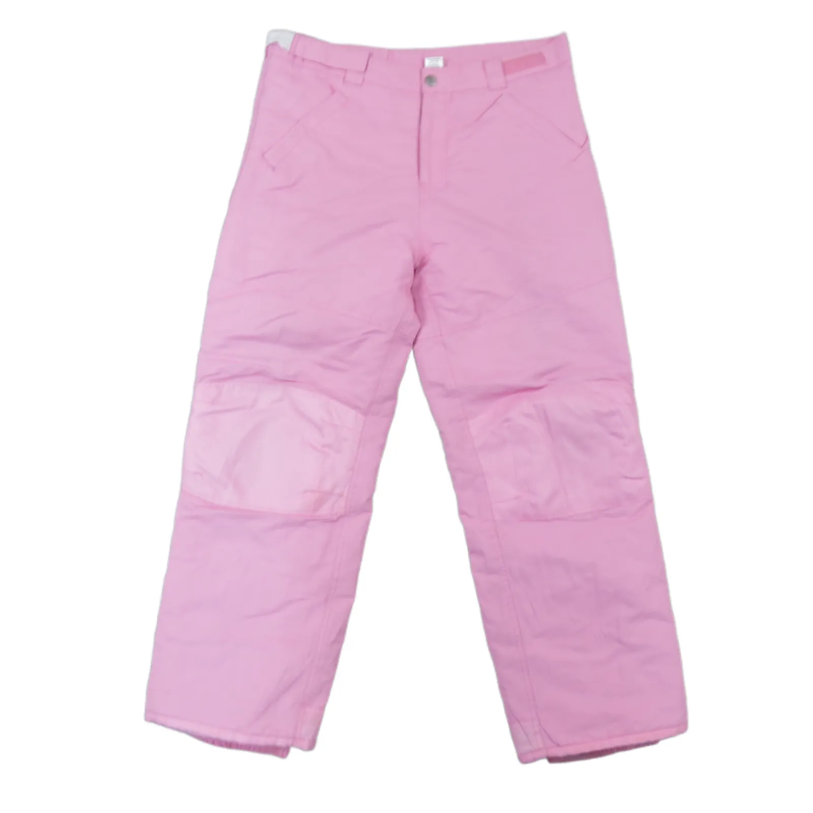 Energy Zone Womens Pants Mid Rise Chino Pants Flat Front Pockets Pink SZ X Large