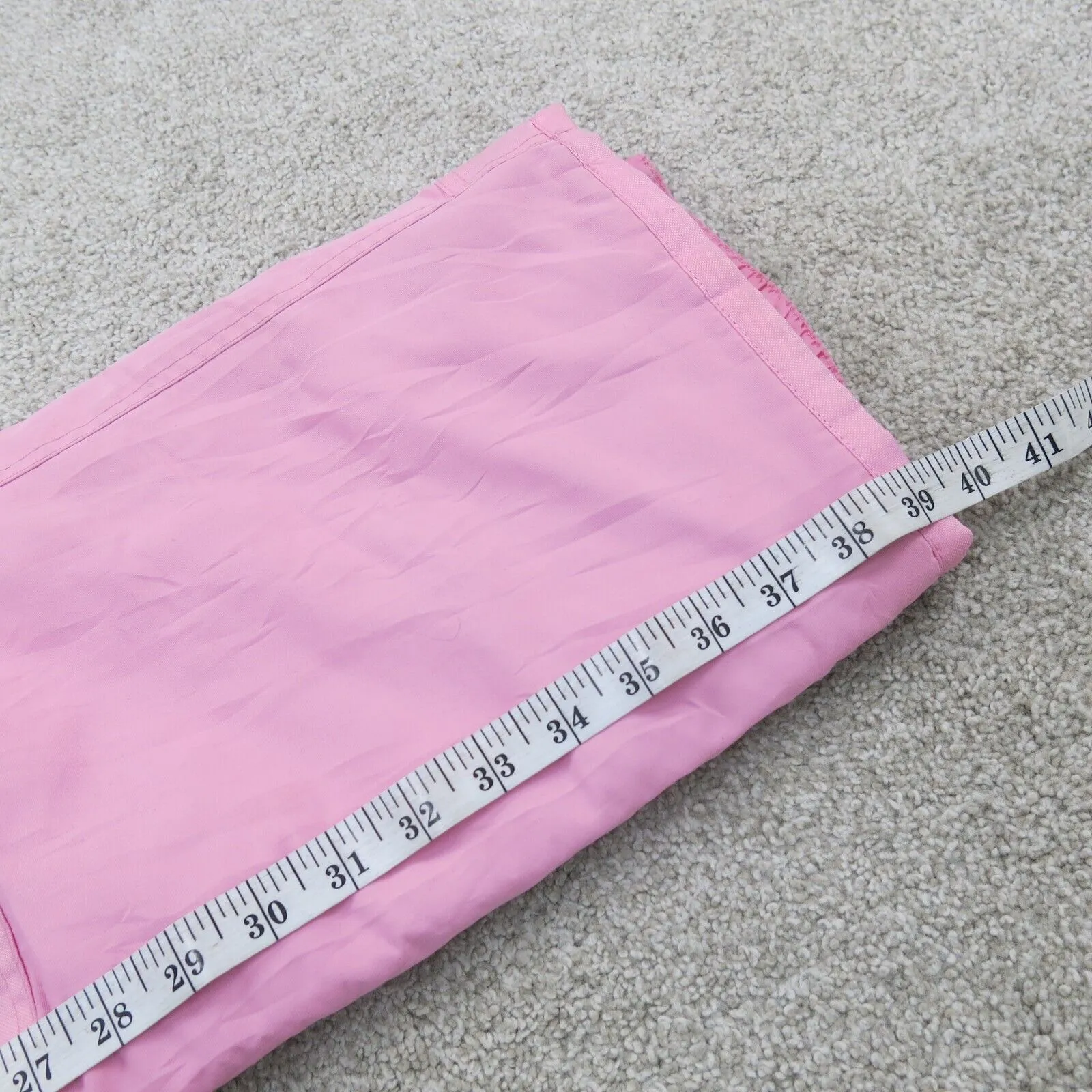 Energy Zone Womens Pants Mid Rise Chino Pants Flat Front Pockets Pink SZ X Large