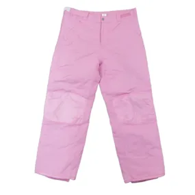 Energy Zone Womens Pants Mid Rise Chino Pants Flat Front Pockets Pink SZ X Large