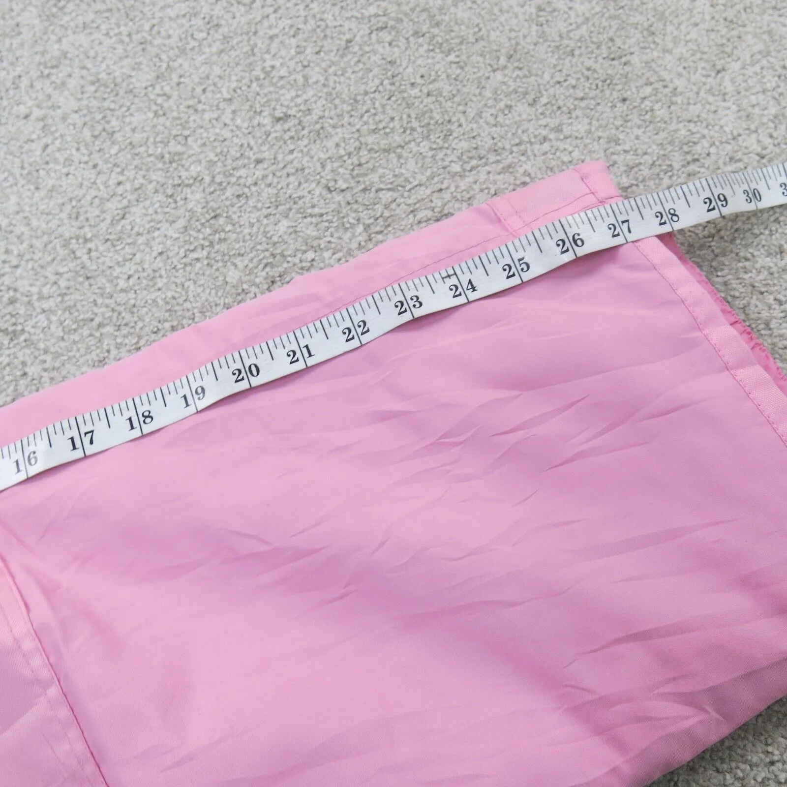 Energy Zone Womens Pants Mid Rise Chino Pants Flat Front Pockets Pink SZ X Large