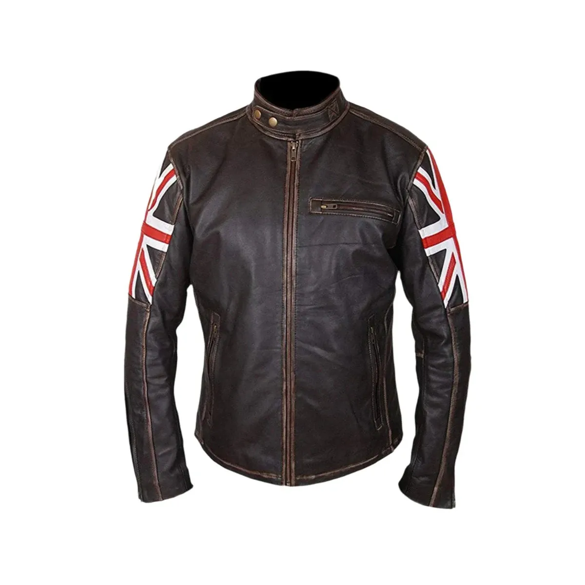 Fashion Leather Jacket Inspiring Men Britain Style