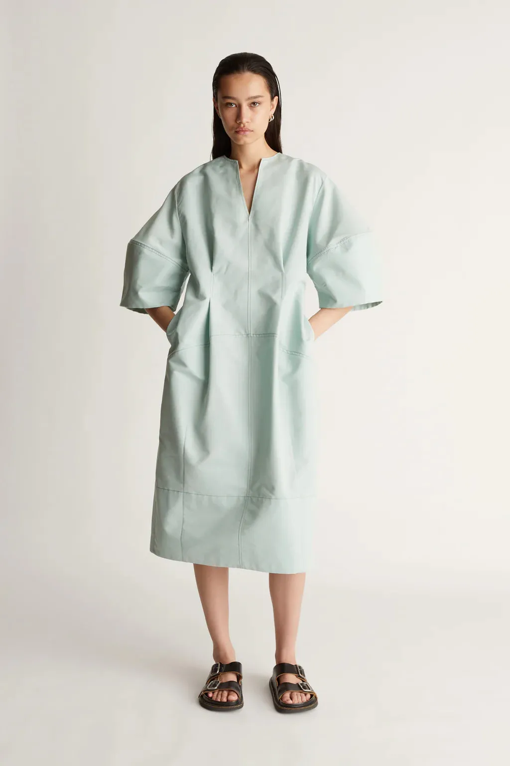 Jacob Cocoon Dress | Seafoam