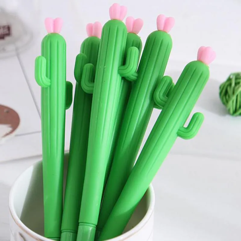 Kawaii Cactus Neutral Pen 20 Pcs