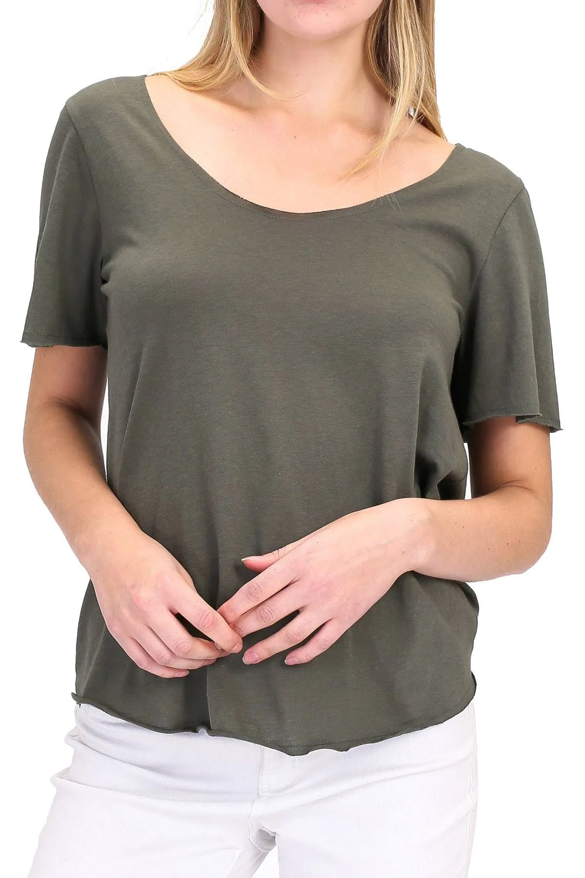 Last Chance! Double Zero That's a wrap Open Back Top D18C697