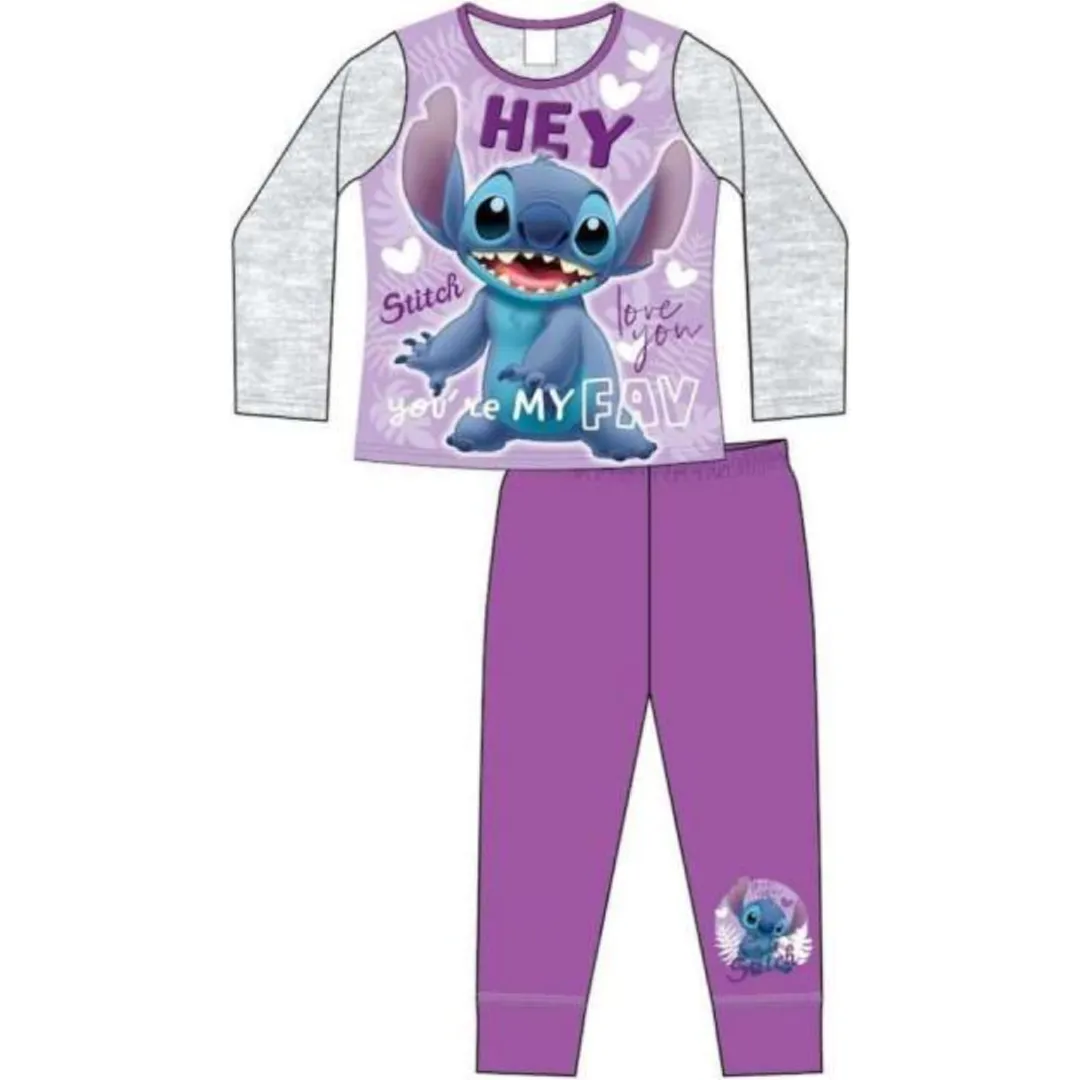 LILO & STITCH Grey/Purple Pyjamas