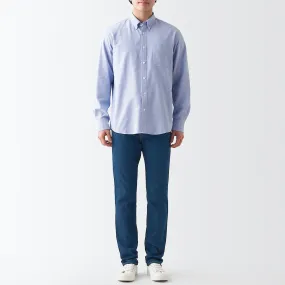 Men's Stretch Denim Slim Pants Blue (L 32 inch / 82cm)