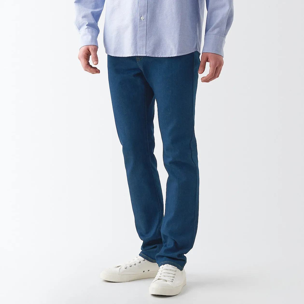 Men's Stretch Denim Slim Pants Blue (L30)