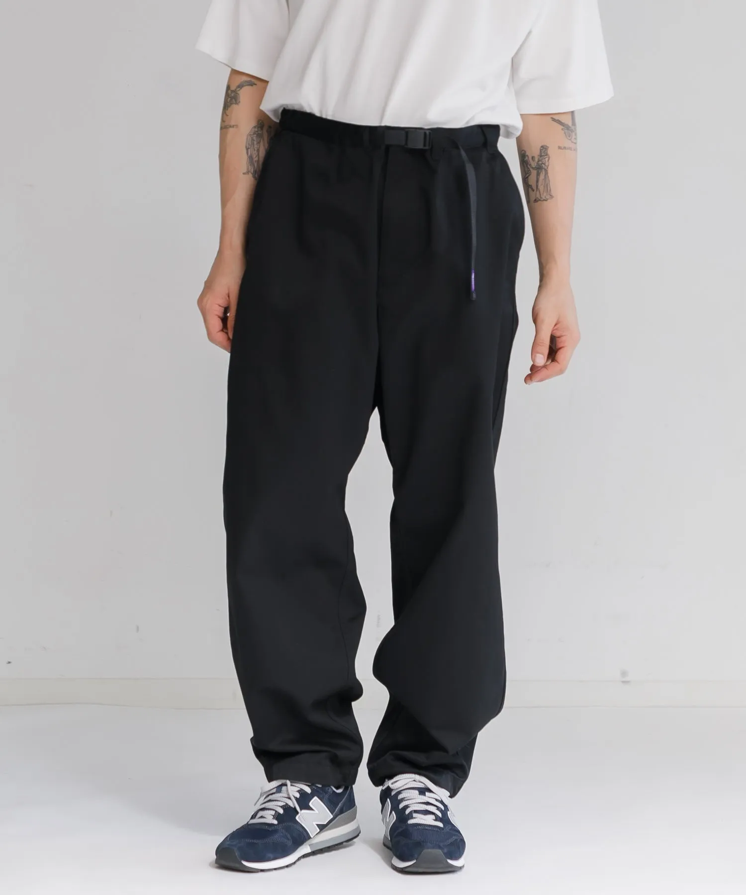 【MEN】THE NORTH FACE PURPLE LABEL Chino Wide Tapered Field Pants