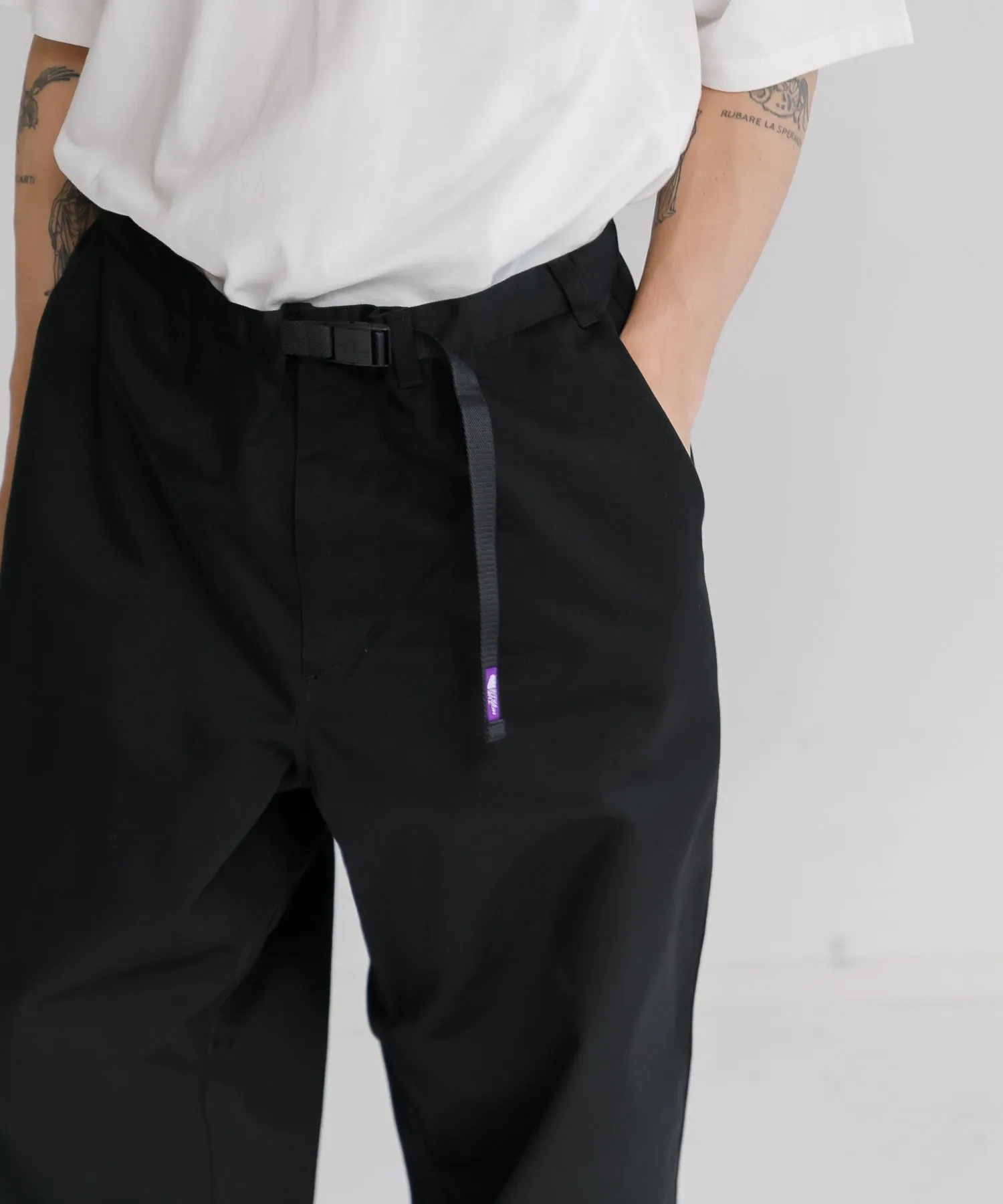 【MEN】THE NORTH FACE PURPLE LABEL Chino Wide Tapered Field Pants
