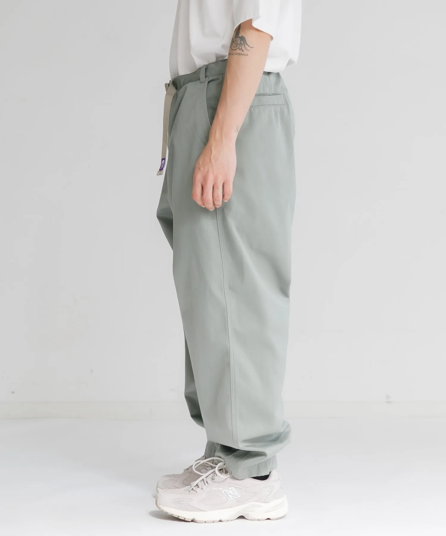 【MEN】THE NORTH FACE PURPLE LABEL Chino Wide Tapered Field Pants