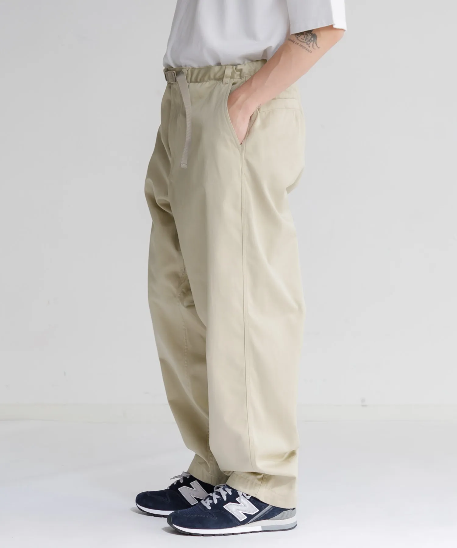 【MEN】THE NORTH FACE PURPLE LABEL Chino Wide Tapered Field Pants