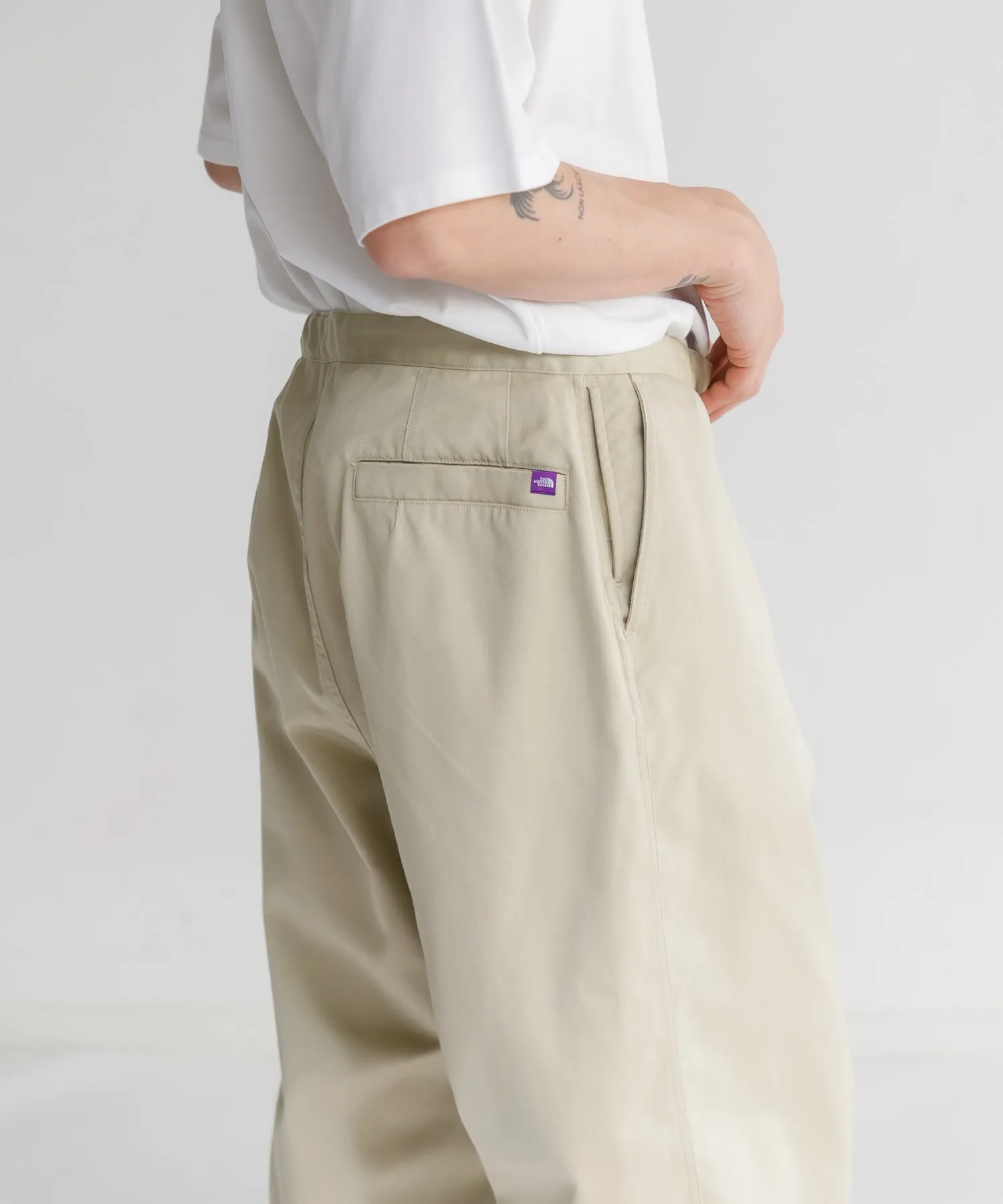 【MEN】THE NORTH FACE PURPLE LABEL Chino Wide Tapered Field Pants