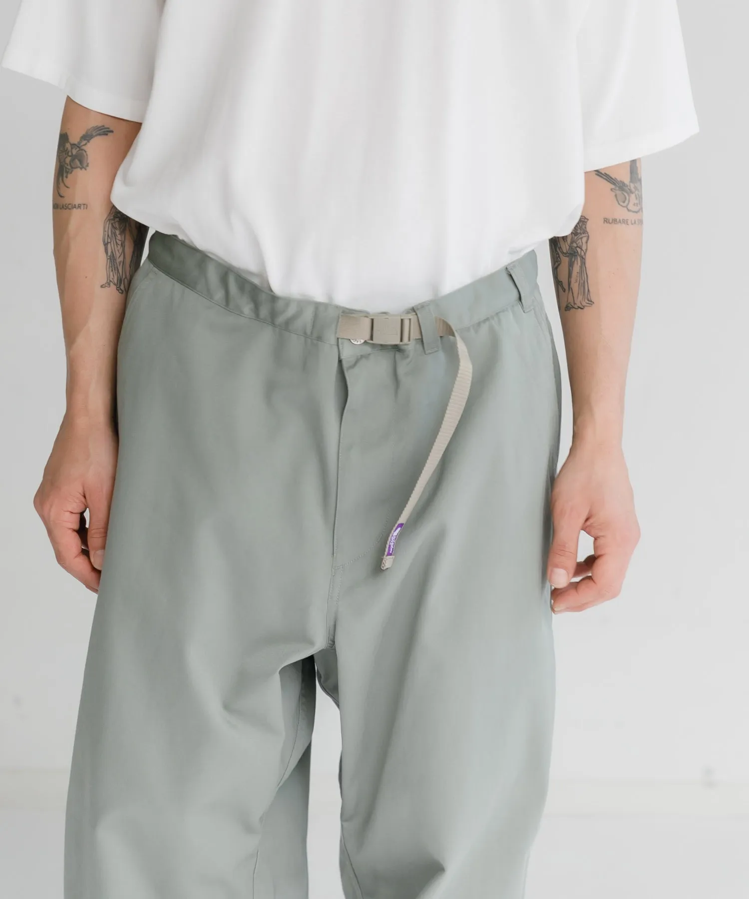 【MEN】THE NORTH FACE PURPLE LABEL Chino Wide Tapered Field Pants