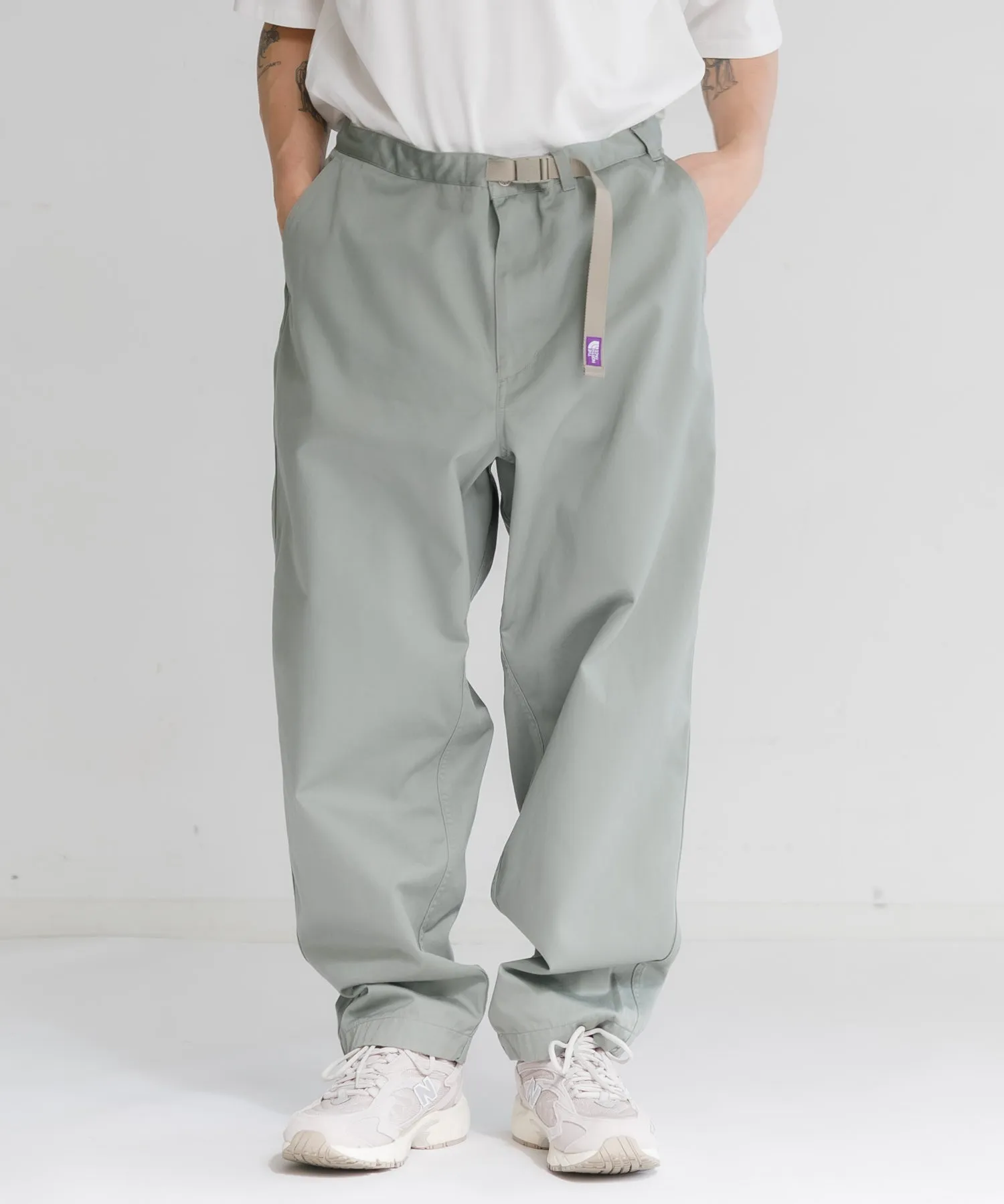 【MEN】THE NORTH FACE PURPLE LABEL Chino Wide Tapered Field Pants