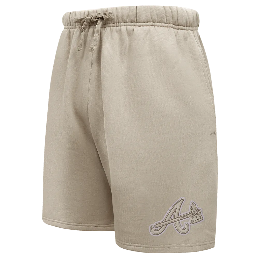 MLB ATLANTA BRAVES NEUTRAL MEN'S SHORT (TAUPE)