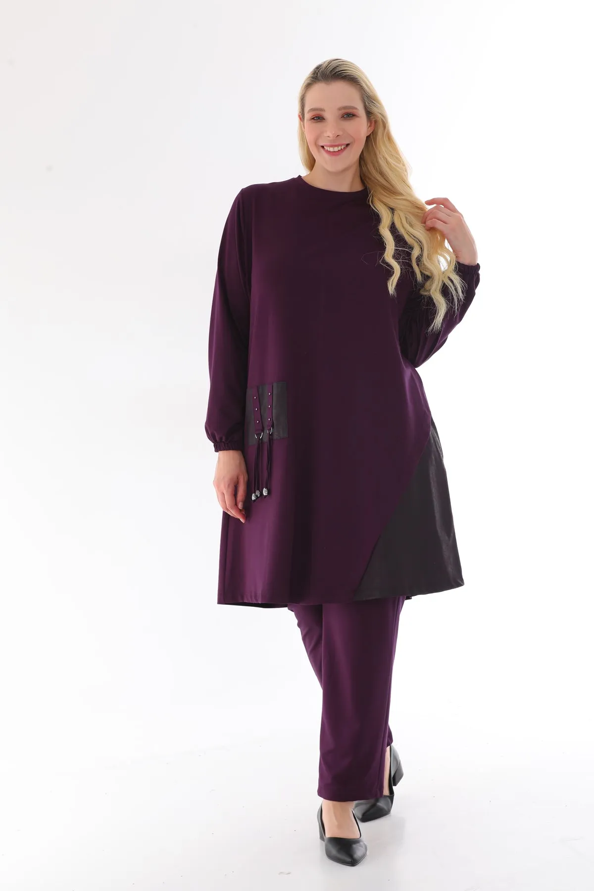 MSB Pocket Dtld 2 Piece Set Purple