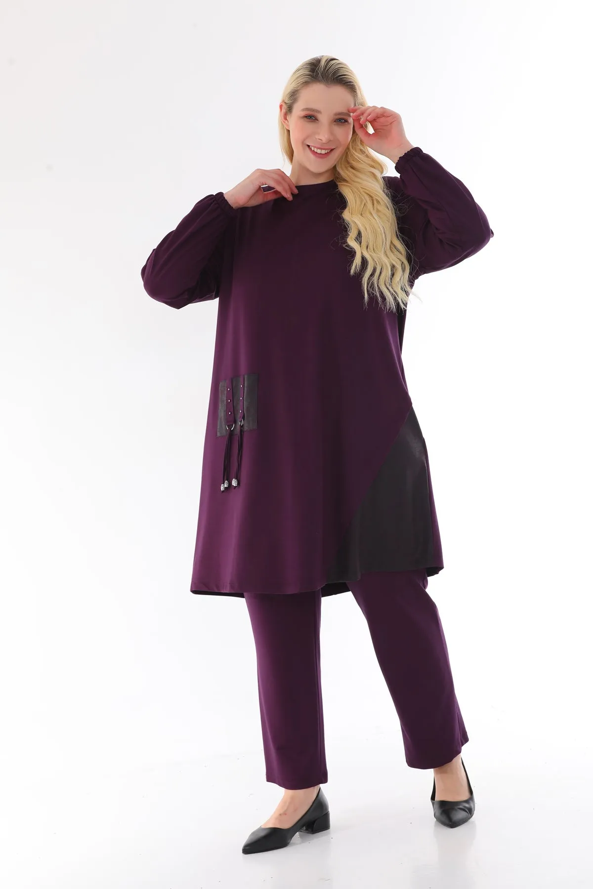 MSB Pocket Dtld 2 Piece Set Purple
