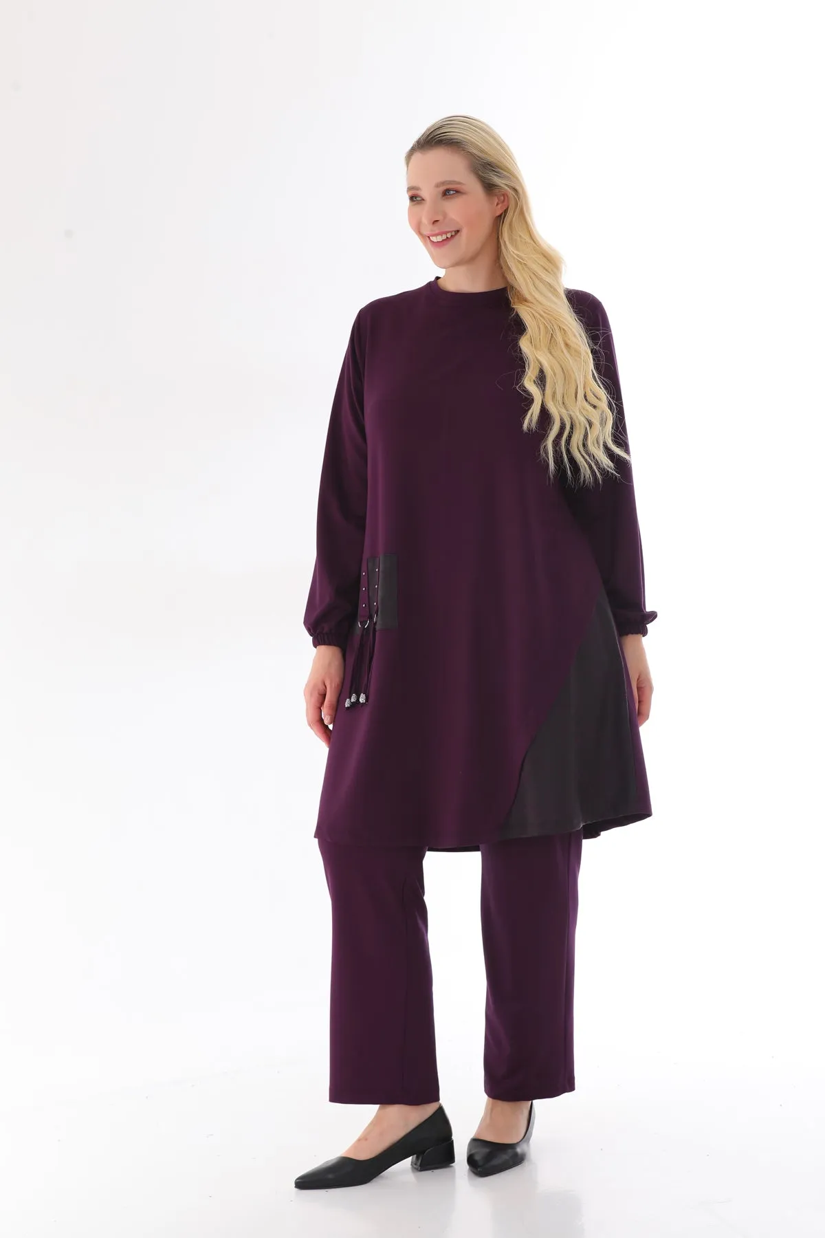 MSB Pocket Dtld 2 Piece Set Purple