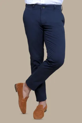 Navy Slim Fit Chino Pants