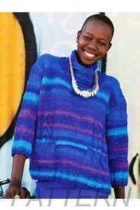 Noro 23 Cabled Tunic PATTERN ONLY