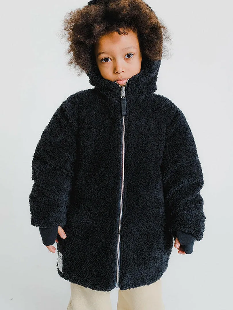 NUNUNU Reversable Sherpa Down Jacket