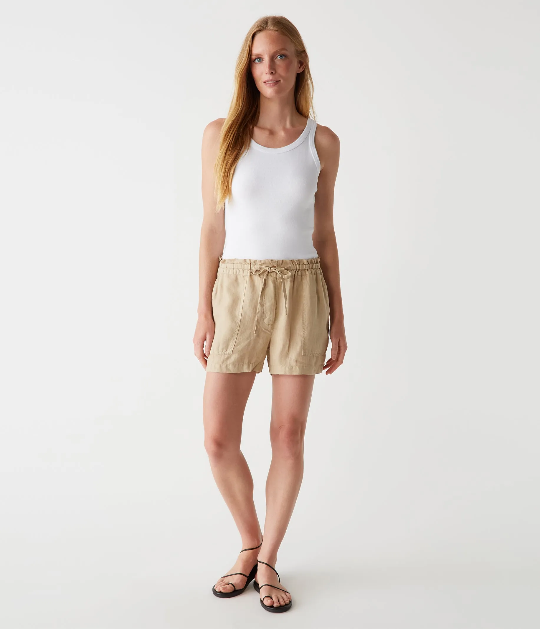 Paulette Linen Short