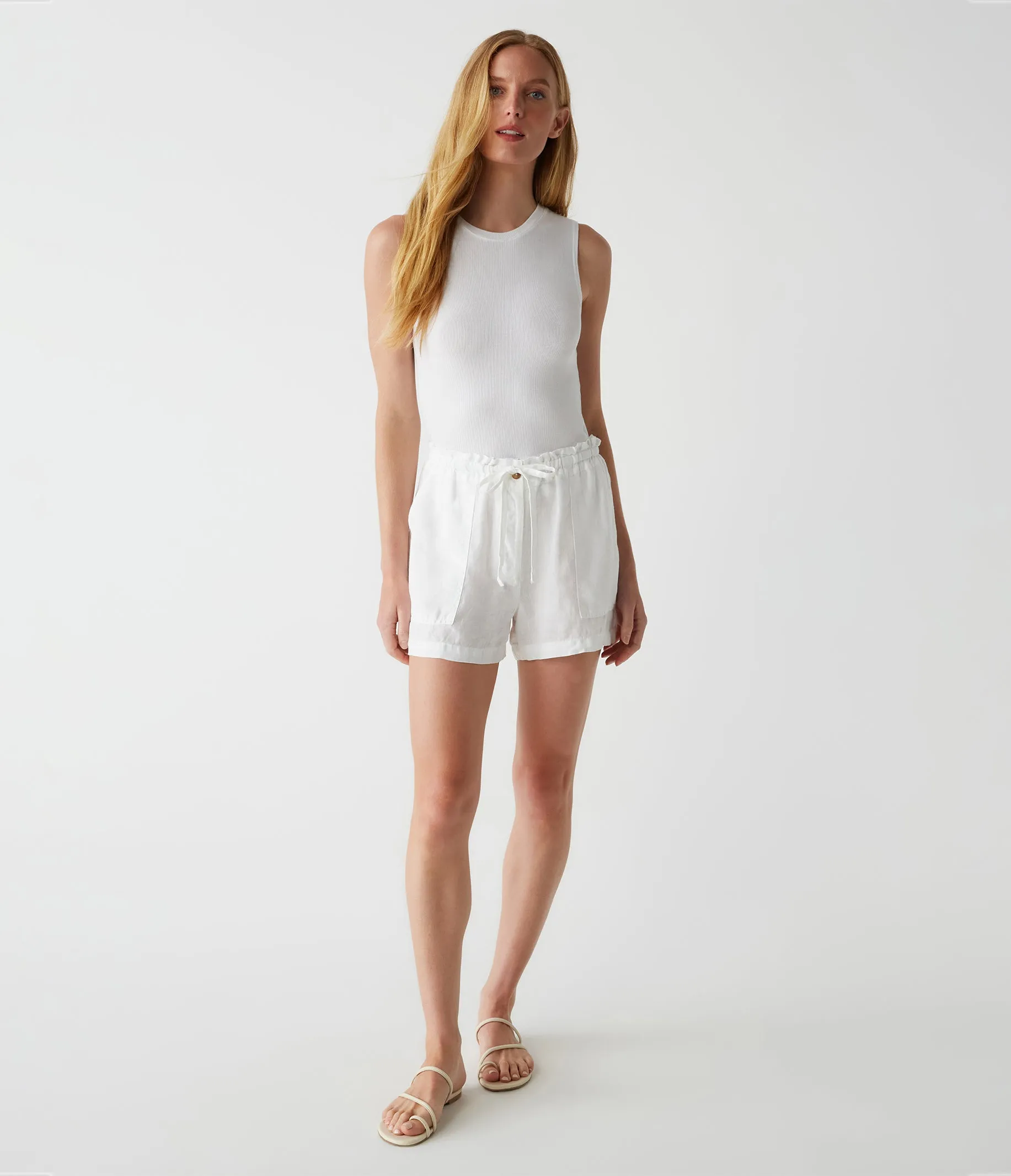 Paulette Linen Short