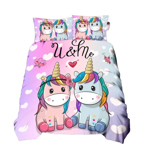 Pocket-Friendly Unicorn Bed Set
