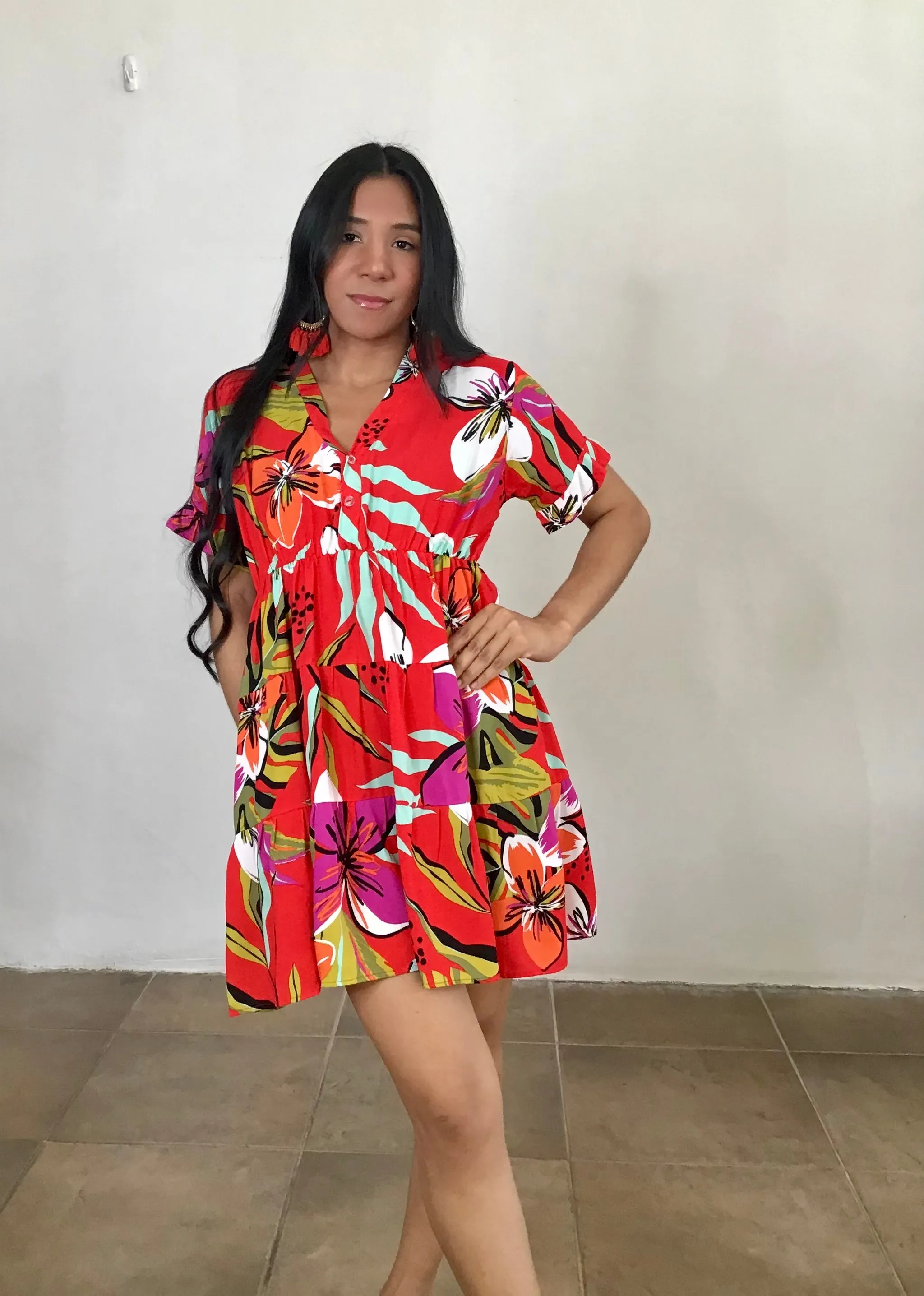 Pollera Dress Catalina | Handcrafted Elegance | Nido Shop