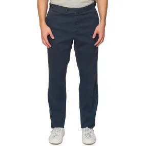 PT PANTALONI TORINO Navy Blue Cotton Slim Fit Chino Pants EU 56 NEW US 38