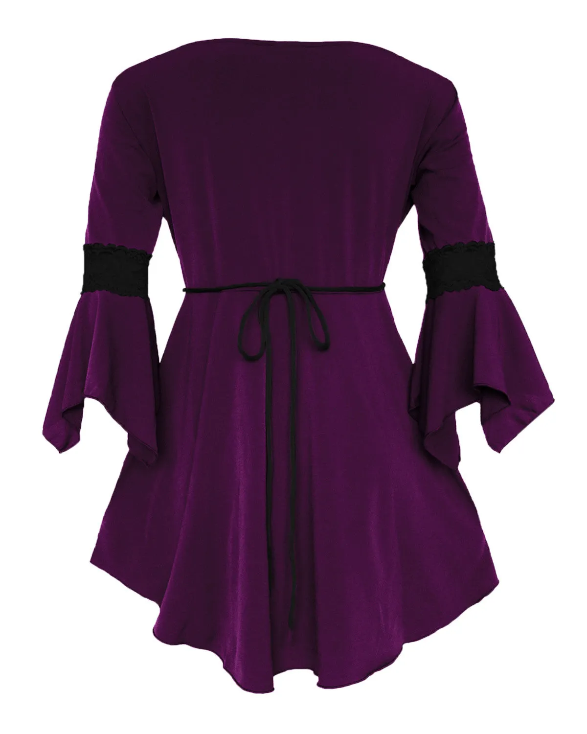 Renaissance Top in Plum