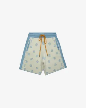 Rhude Paisley Wool Shorts